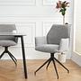 Armchair Duber Bouclé Grey 0