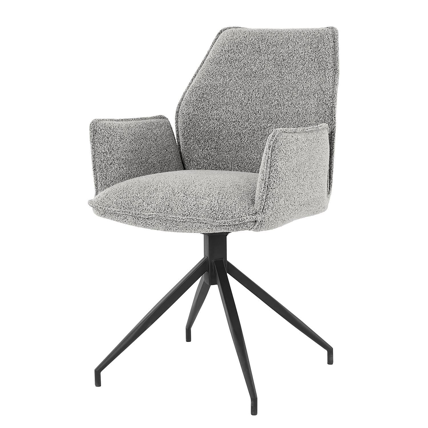 Armchair Duber Bouclé Grey 1