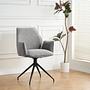 Armchair Duber Bouclé Grey 3