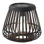 Solar lantern Sunshine Glimmer Black 2