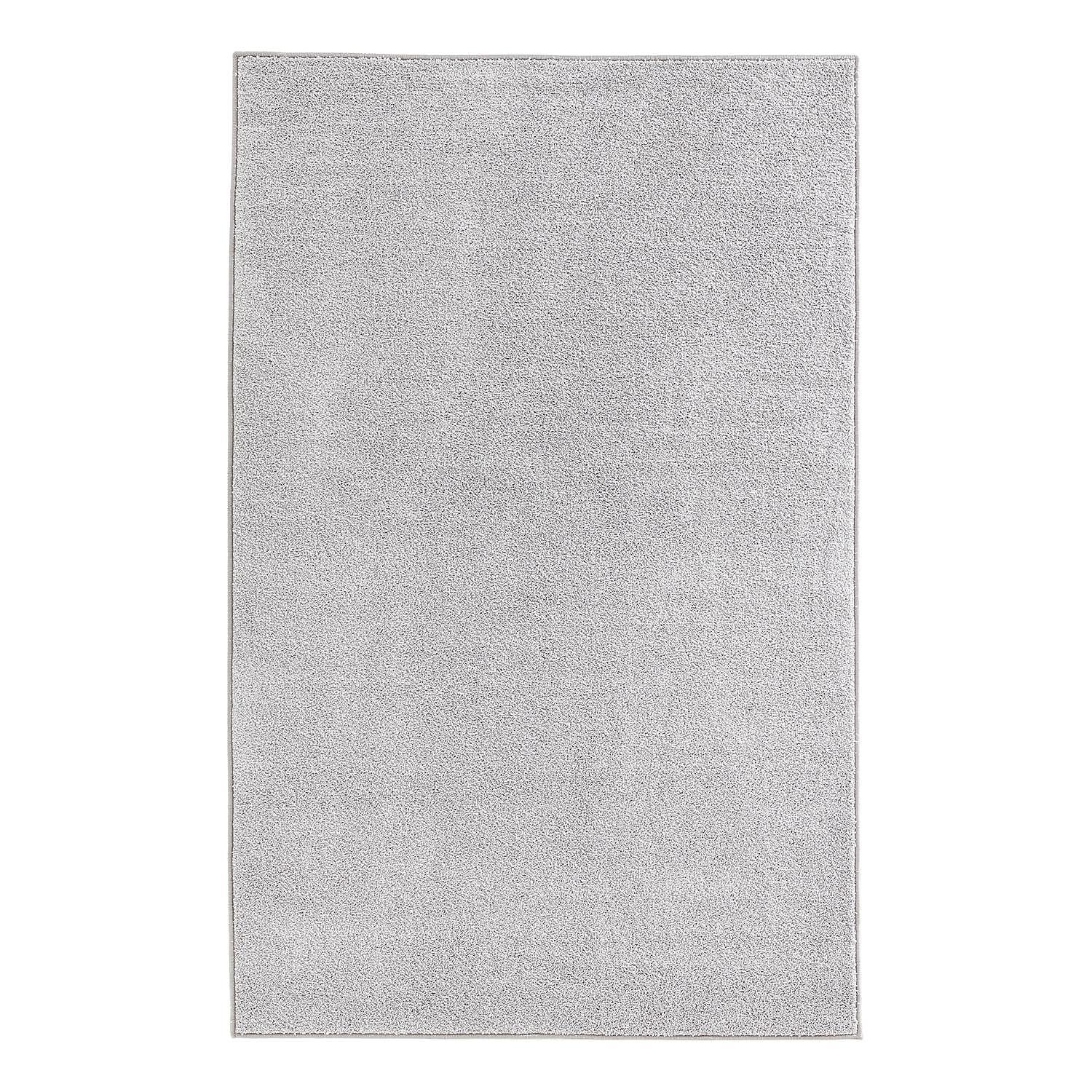 Short pile carpets Pure light grey 1