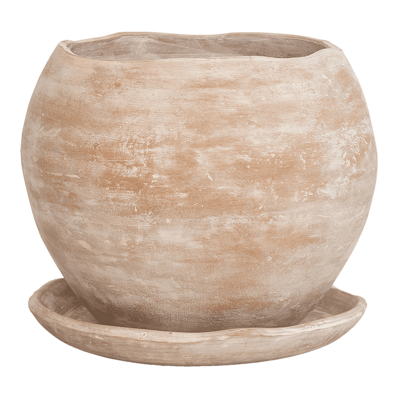 Topf Terra Terrakotta Natural 0