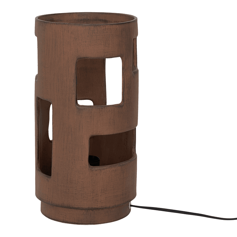 Angoli Table Lamp Ceramic Brown 2