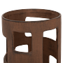 Angoli Table Lamp Ceramic Brown 4