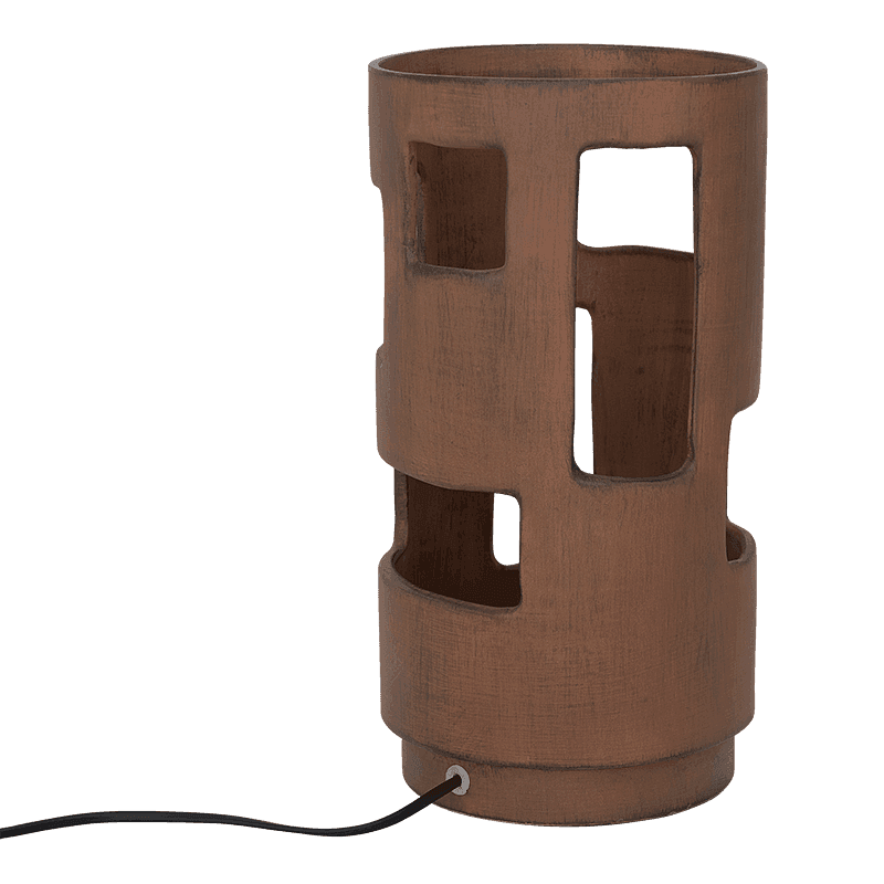Angoli Table Lamp Ceramic Brown 3