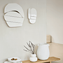 Wall decoration Wood Block White 1