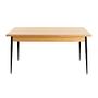 Folding table Oak 1980s 0