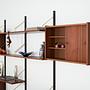 Wall shelf Teak wood 1960s 5