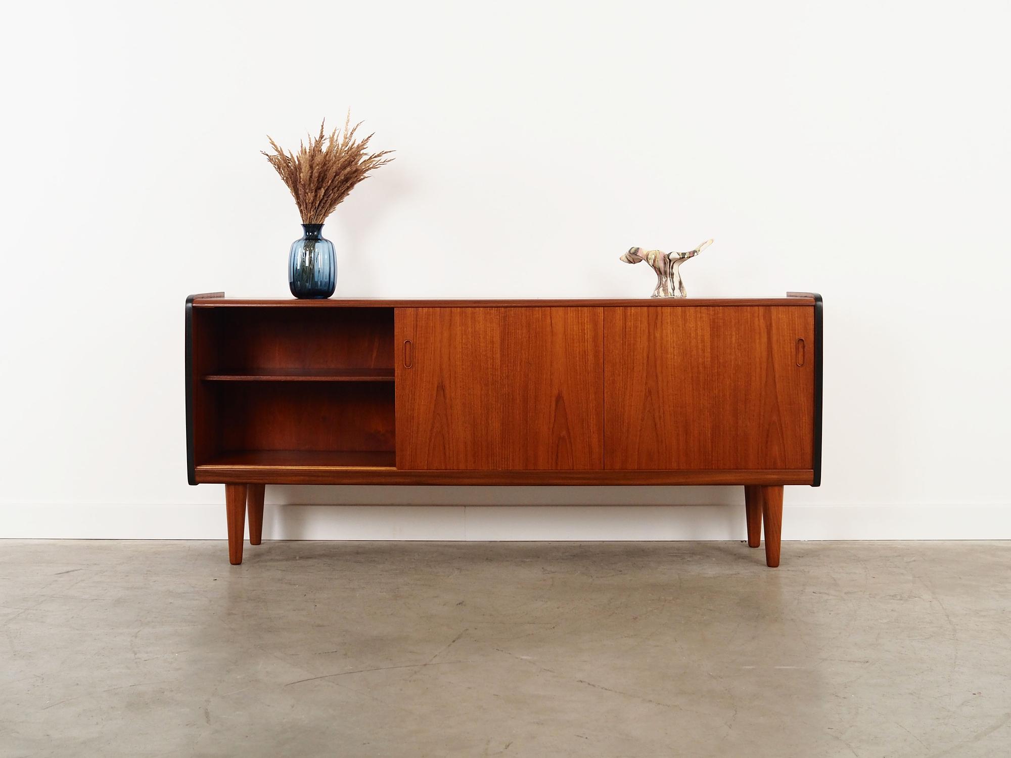 Sideboard in legno di teak anni '70 3