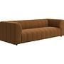 Bellagio Sofa 3-Sitzer Frisco-Stoff Kamel 2057 2