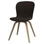 Hauge Esszimmerstuhl Napoli-Stoff 2251 Helle Eiche Taupe 0