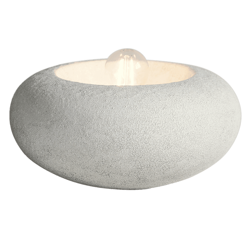 Izumi Tischlampe Keramik Weiß 0