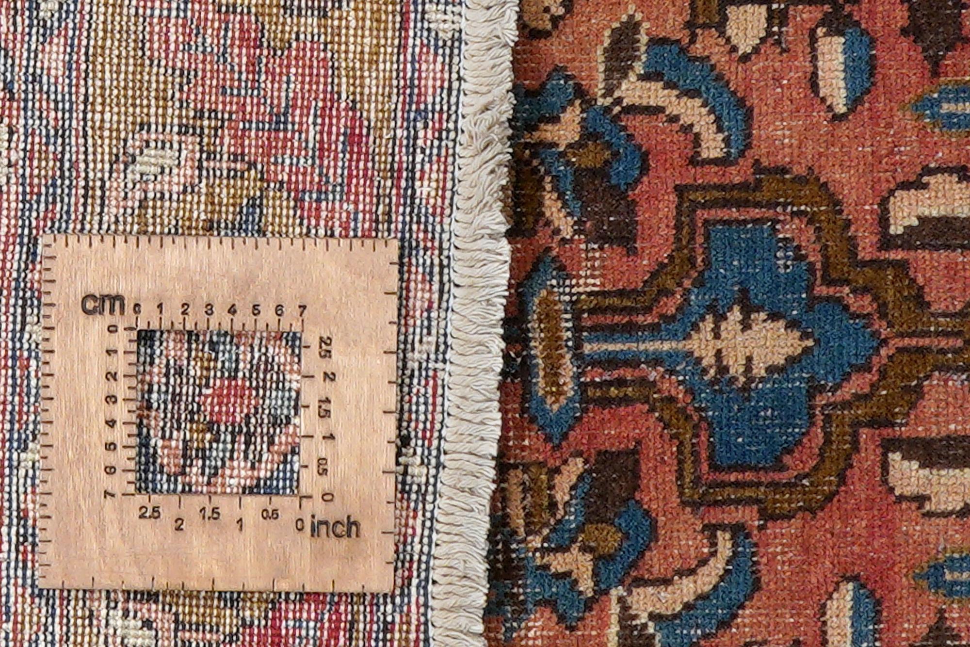 Heritage Sassan Teppich Wolle Braun 6