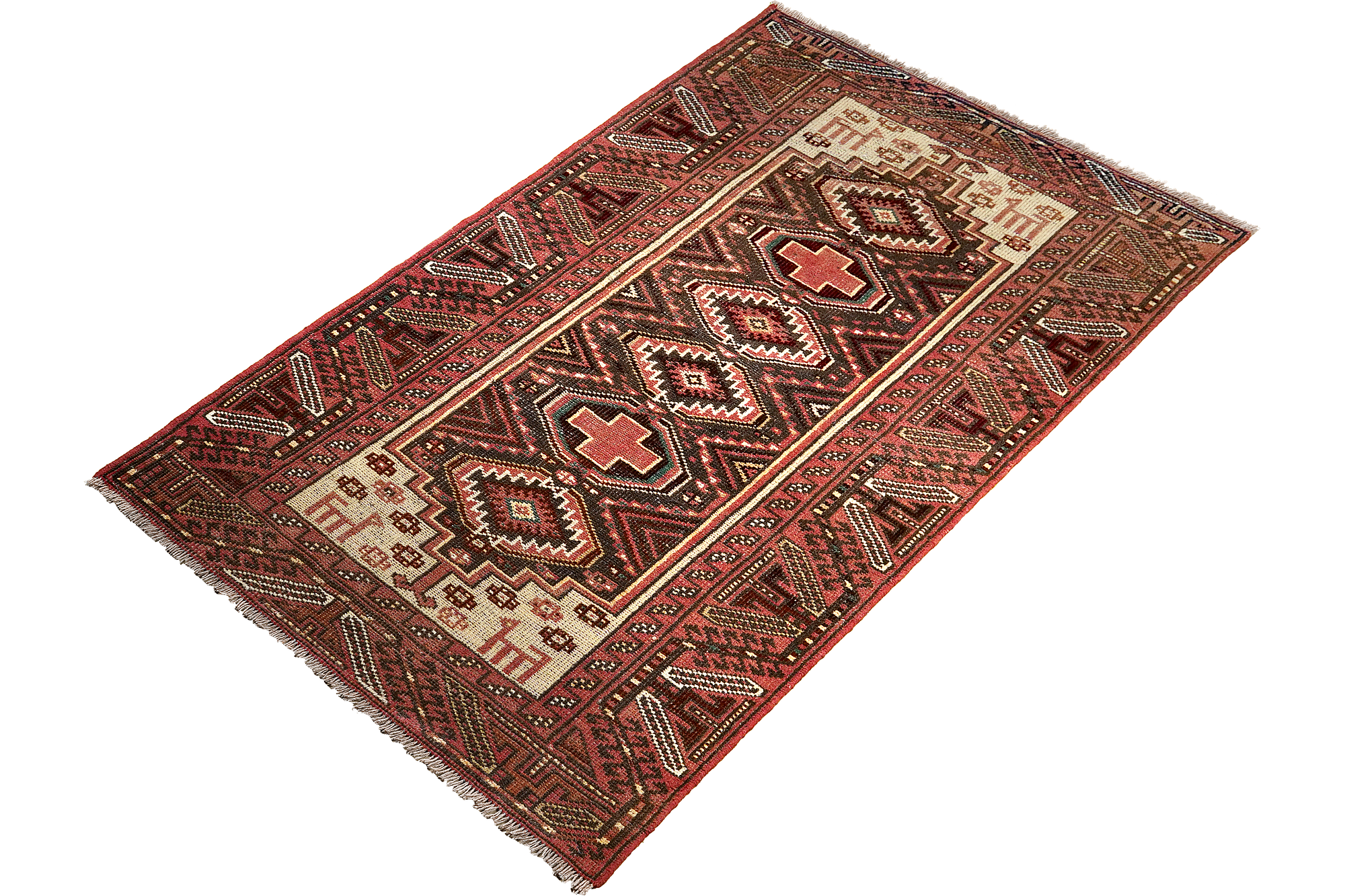 Heritage Vahid Teppich Wolle Braun 3
