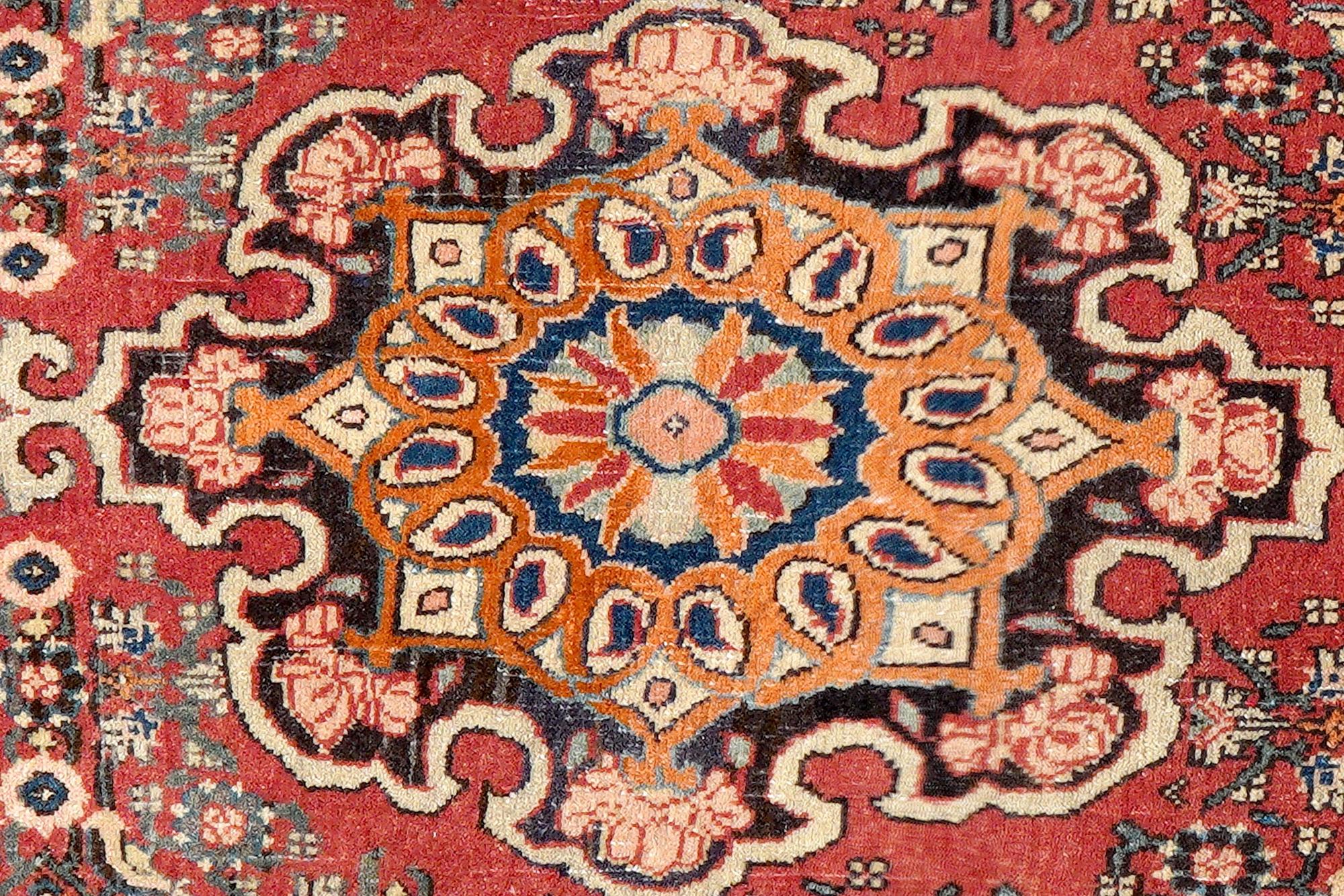 Heritage Firooz Carpet Wool Brown 4