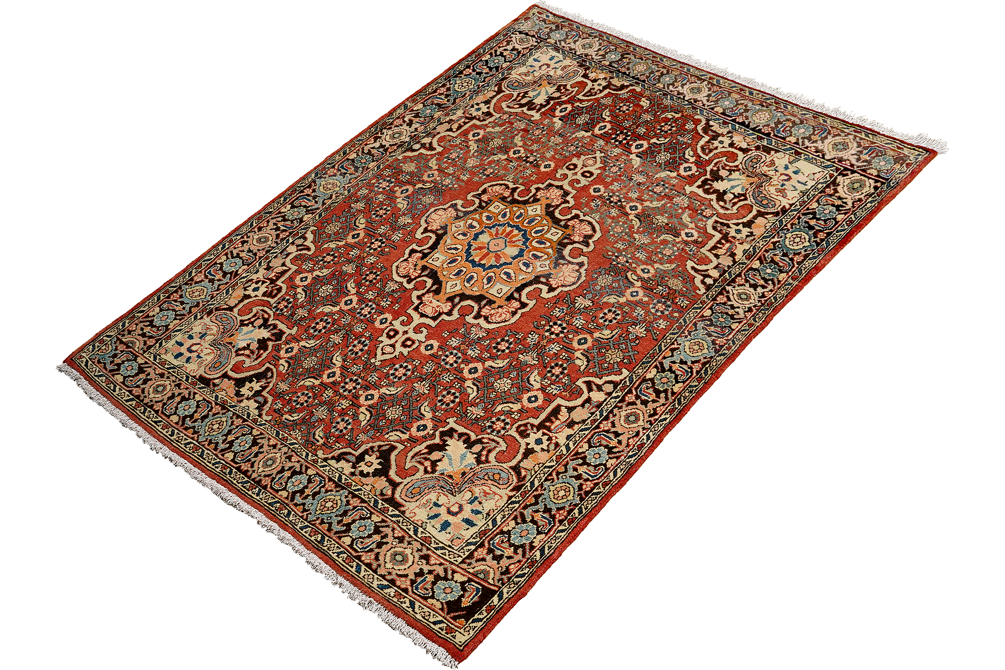 Heritage Firooz Carpet Wool Brown 3