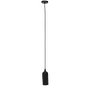 Tiny hanging lamp ceramic black 2