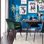 Leezy G Armchair Oak Velvet 2