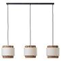 Pendant lamp Waterlilly II Linen Plant leaf 4