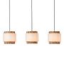 Pendant lamp Waterlilly II Linen Plant leaf 0