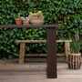 Outdoor-Tisch aus Vollholz 6