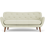Herman Sofa 3-seater Fabio Grey Green 2