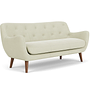 Herman Sofa 3-seater Fabio Grey Green 3