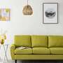 Pendant lamp Mols II Cotton fabric 1-light 8