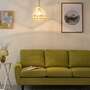 Pendant lamp Mols II Cotton fabric 1-light 0