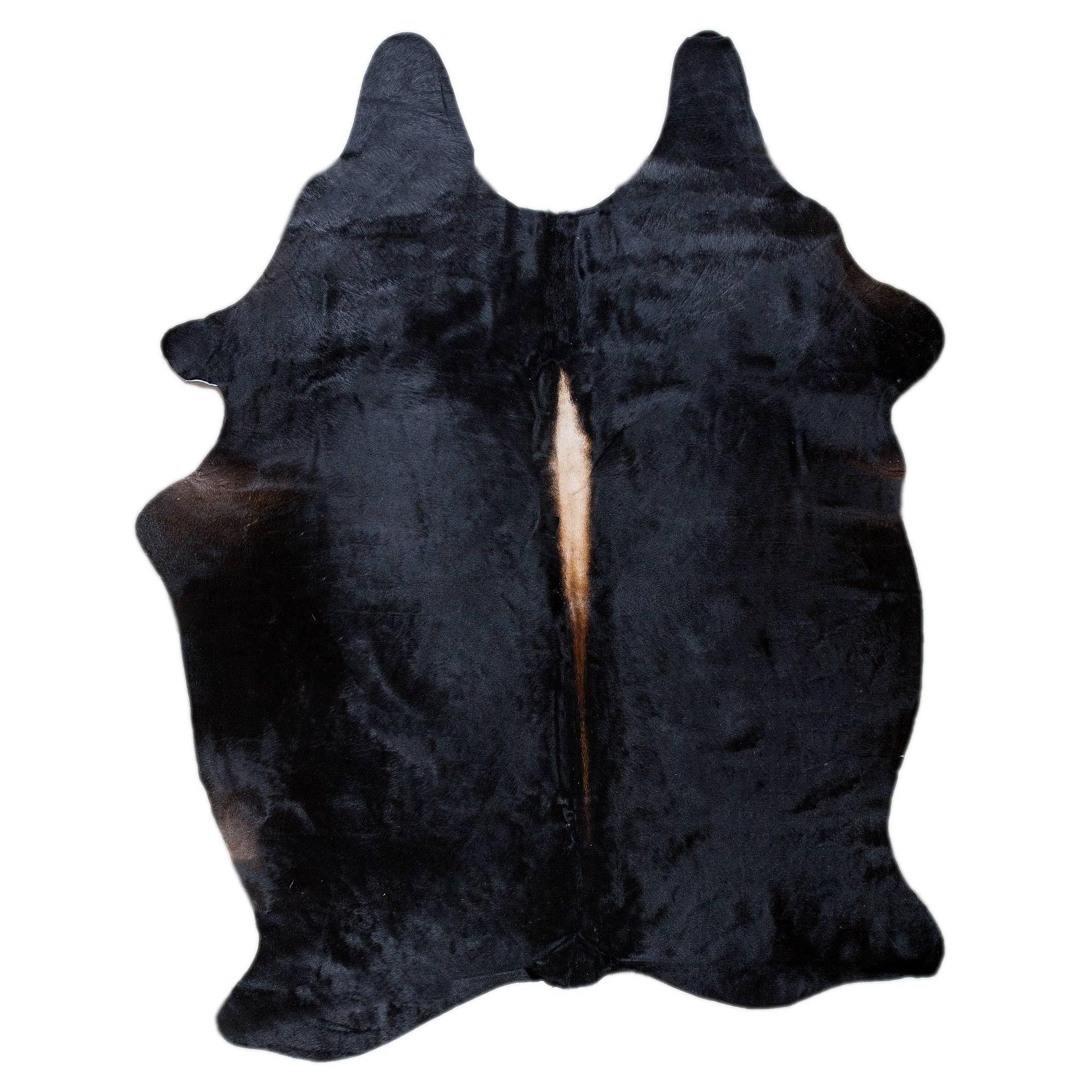Rinderfell Chiapas Schwarz 0