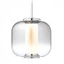 Rafa I LED-Pendelleuchte Acrylglas Edelstahl 1-flammig 0