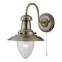 Wall lamp Fisherman clear glass steel 0