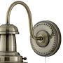 Wall lamp Fisherman clear glass steel 1