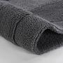 Badteppich Havanna Baumwolle Schiefergrau 70 x 120 cm 4