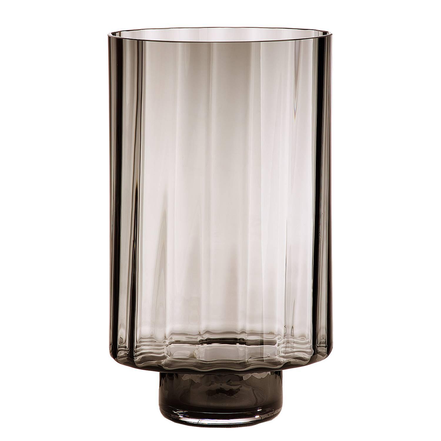Windlight Novus Colored Glass Brown 18 x 30 cm 1