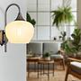 Wall light Maxy Type A Clear glass Iron 2