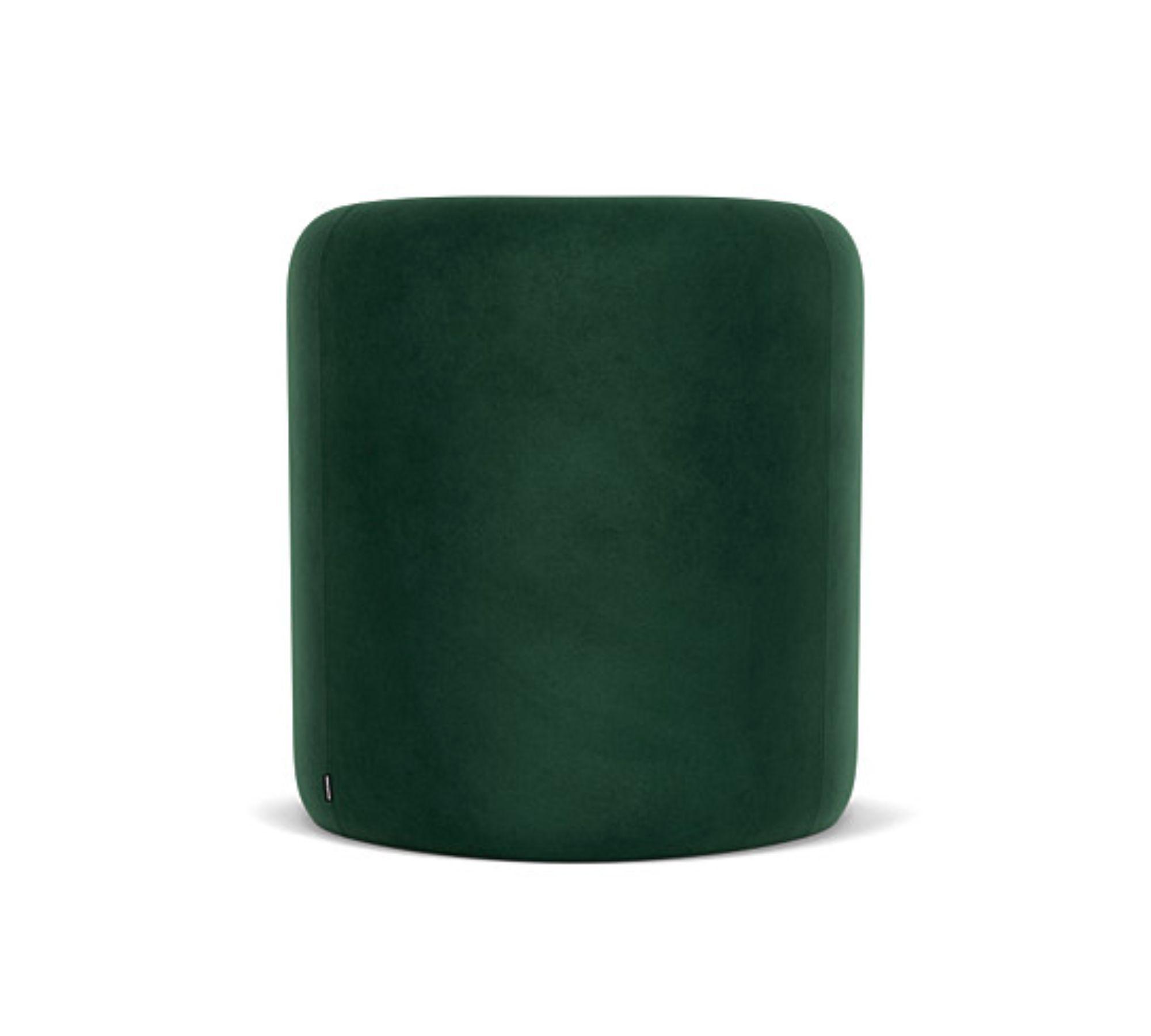 Blair Swivel Chair Velvet Lux Dark Green 4