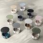 Ponoka Side Table with Basket Beige 3