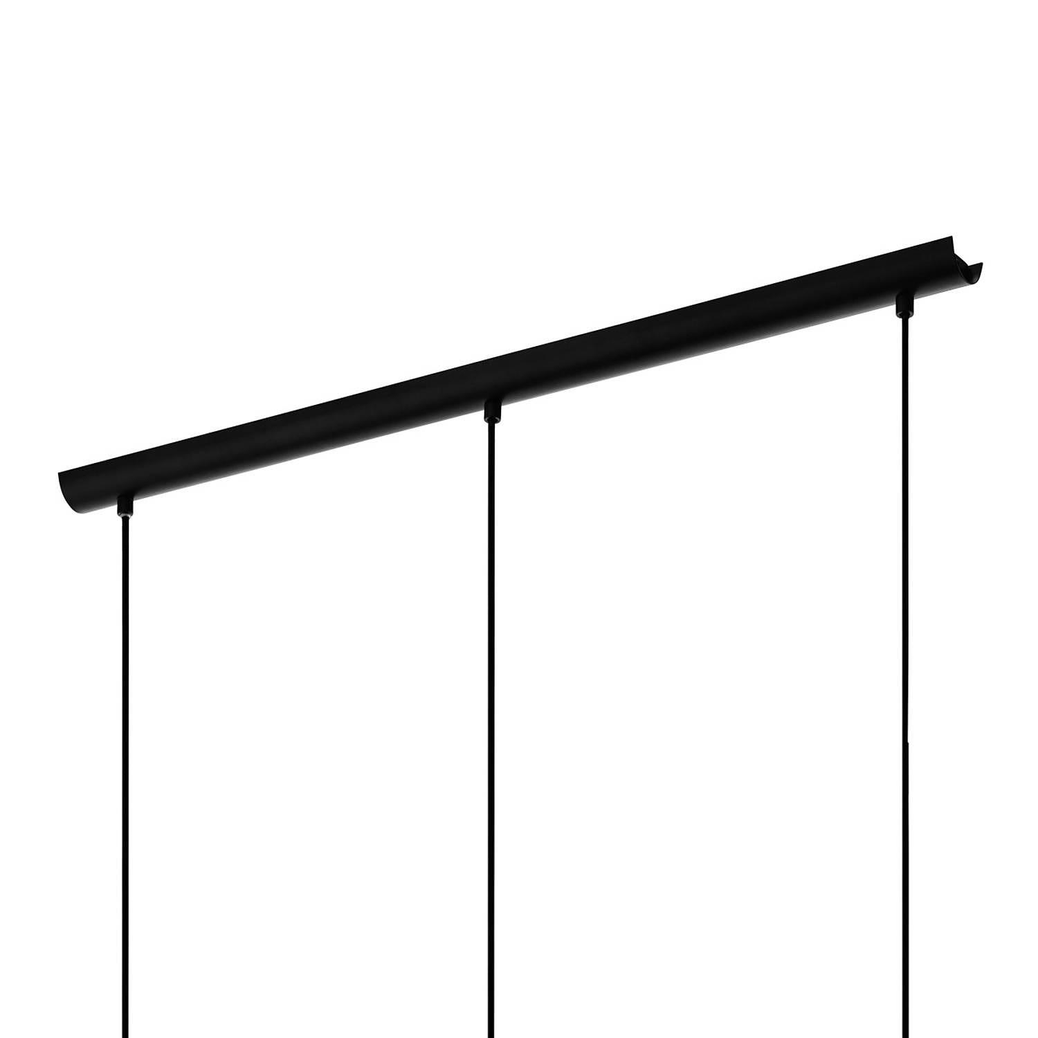 Ramon II Pendant Lamp Polystyrene Steel 3-light 3