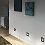 LED Recessed Light Edge Quadro Plastic Black 4