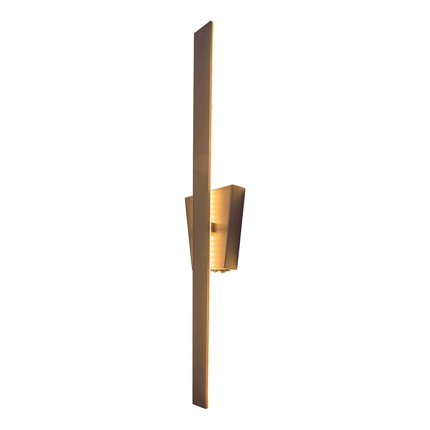 Trevor Wall Light Aluminum Acrylic Glass Silver 1