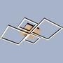 LED ceiling light in frame shape wood look II 1