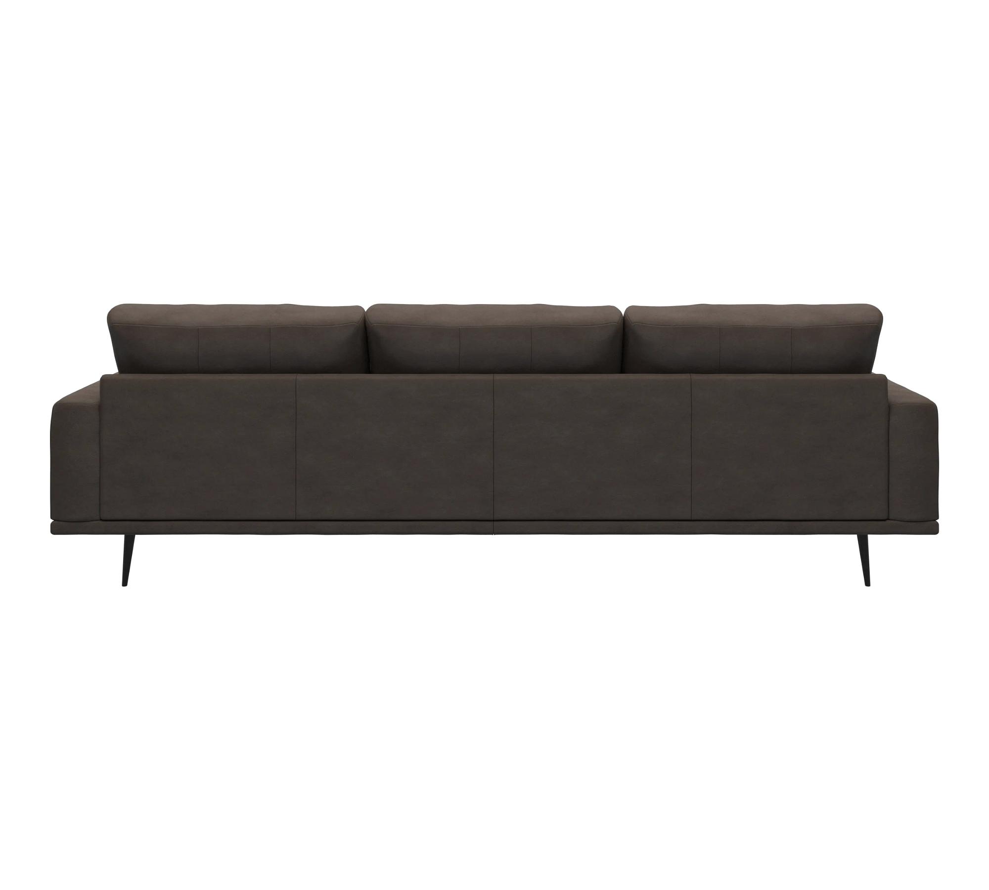 Carlton Sofa 3-seater York-Leather Light Brown 2