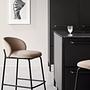 Princeton Bar Stool Tomelilla Fabric Beige 0