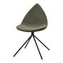 Ottawa dining chair York leather olive green 0