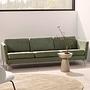 Osaka Sofa Chaise Longue Right Avellino Fabric 3252 Green 5
