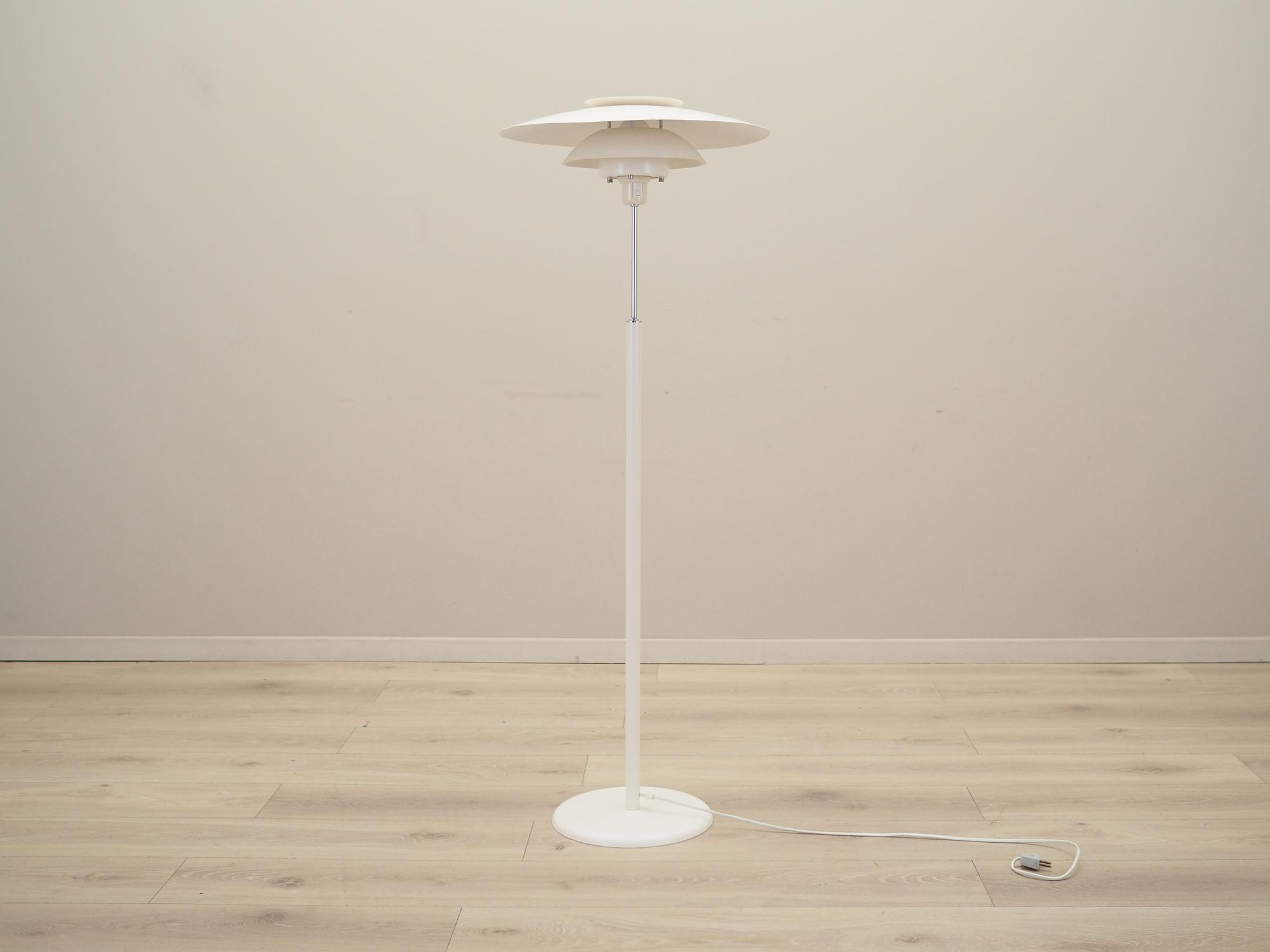 Floor lamp Metal White 1970s 1