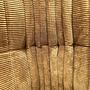 Togo Corner Sofa, Armchair & 2-Seater Cord Sand Brown 6