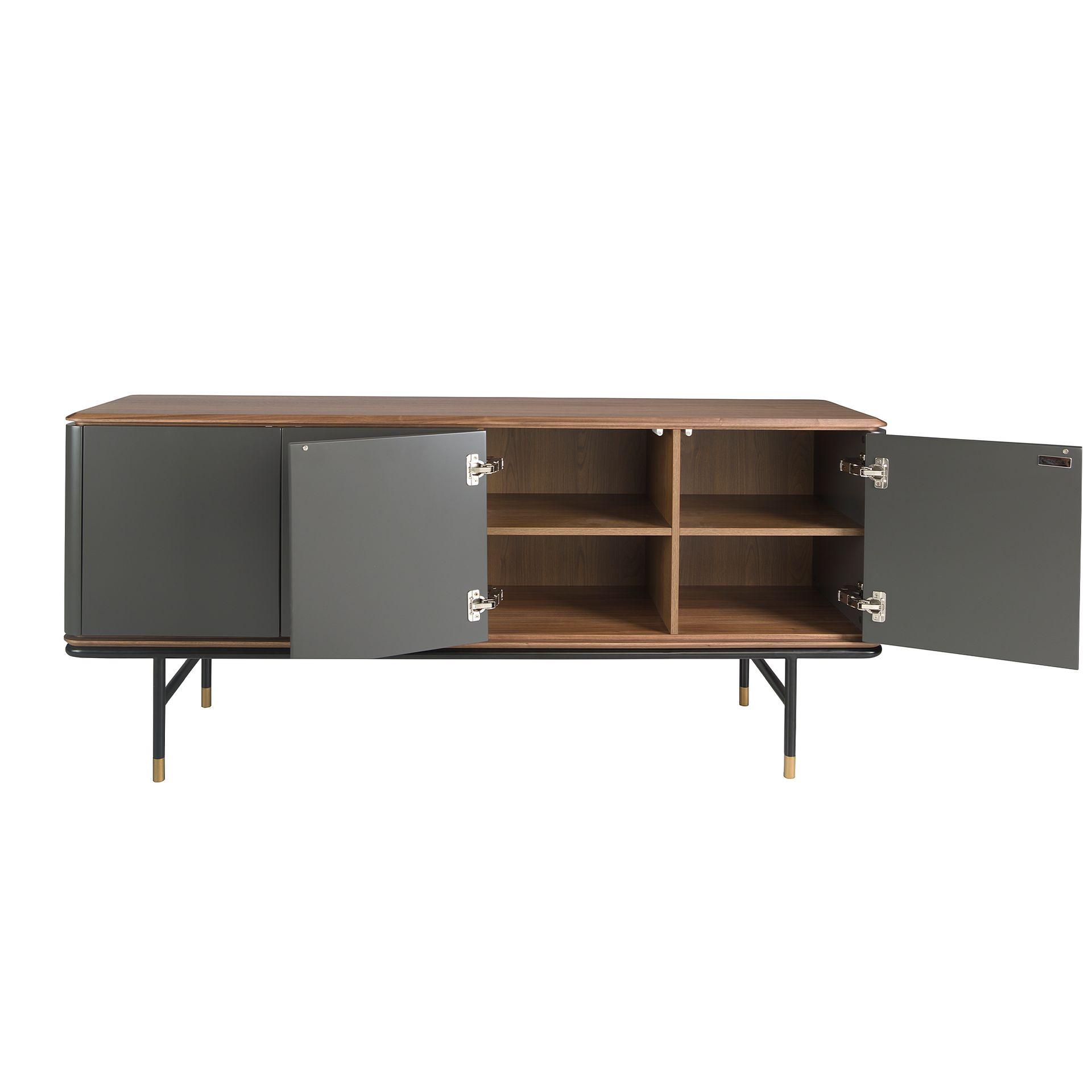 Sideboard Dunkelgrau 6