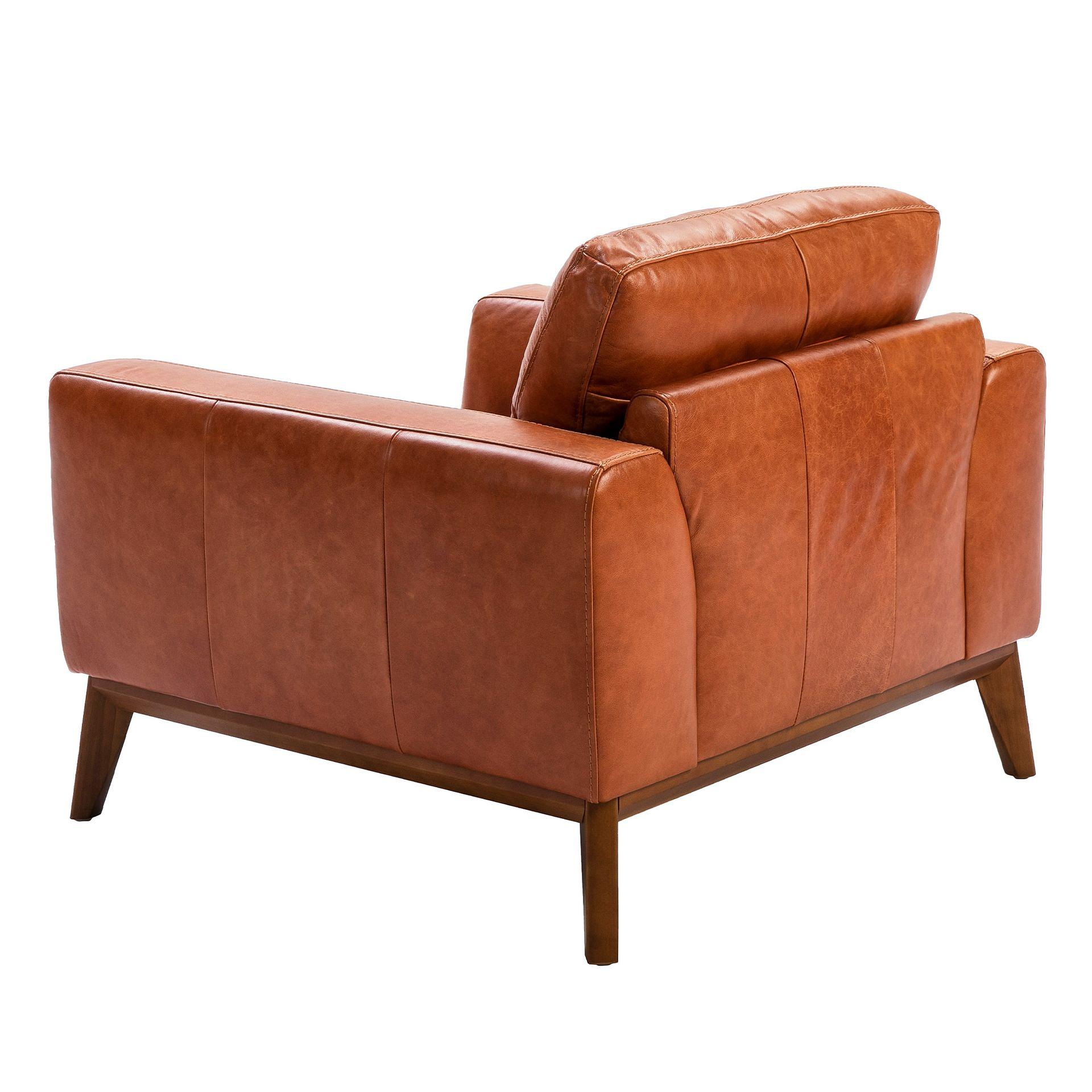 Sessel Leder Braun 3